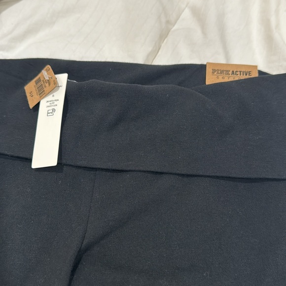 💕VS Pink COTTON FOLDOVER LEGGINGS IN FULL LENGTH - Picture 9 of 12